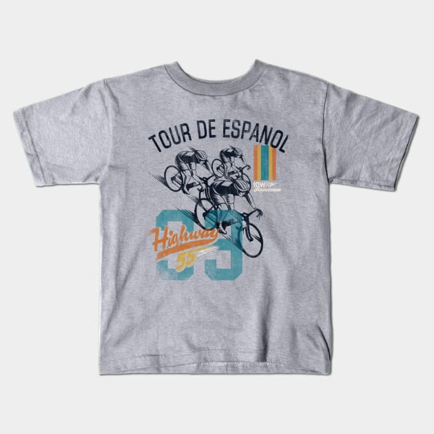 Tour De Espanol Kids T-Shirt by Buy Custom Things